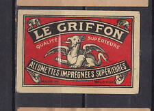 Ancienne étiquette allumettes d'occasion  France