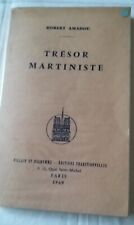 Livre tresor martiniste d'occasion  Blagnac