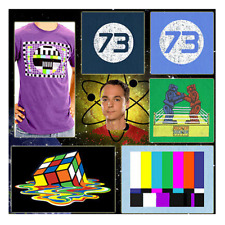 ESCOLHA DO PROGRAMA DE TV Sheldon Cooper on The Big Bang Theory camisetas gráficas comprar usado  Enviando para Brazil