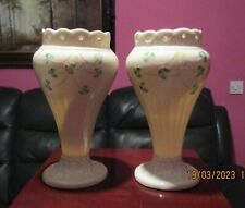 Pair belleek pottery for sale  BALLYMENA