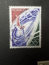 Monaco 1976 timbre d'occasion  Nice-