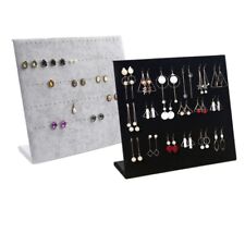 Velvet Earring Stand Holder Ear Stud Jewellery Display Organizer 60&30 Pairs UK for sale  Shipping to South Africa