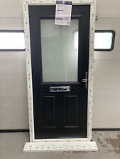 composite door black for sale  HARLOW