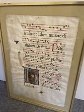 Antiphonar handschrift vellum gebraucht kaufen  Wuppertal