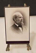 Tarjeta de gabinete presidente James Garfield E. Bierstadt fotografía Nueva York, Nueva York  segunda mano  Embacar hacia Argentina