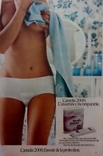 Publicite hygiene feminine d'occasion  Montluçon