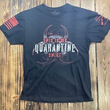 grunt style quarantine bio hazard shirt  adult small for sale  Shipping to South Africa