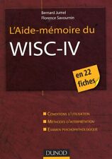 Aide mémoire wisc d'occasion  France