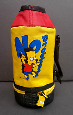 THE SIMPSONS: BART SIMPSON "No Problemo" / RARE DRINK BOTTLE COOLER CASE - VGC. for sale  Shipping to South Africa