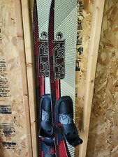 Used, Radar Xcaliber Combo 67 inch Water Skis - Black/Red for sale  Arvada