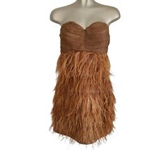 Zara brown feather for sale  EASTBOURNE