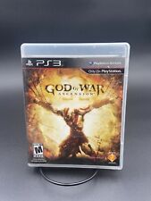 God of War Ascension (Sony PlayStation 3 PS3) sem manual. TESTADO. comprar usado  Enviando para Brazil