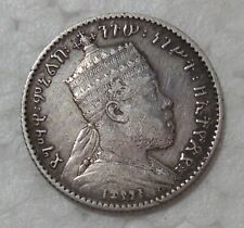 1889 ethiopia silver for sale  Copalis Beach