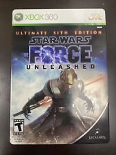 Star Wars: The Force Unleashed Ultimate Sith Edition CIB complete xbox 360, used for sale  Shipping to South Africa