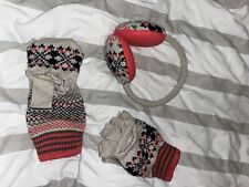Earmuffs mittens set for sale  CROYDON