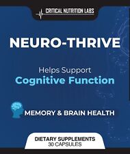 Neuro-Thrive apoya la función cognitiva memoria y salud cerebral - 30 tapas genuinas segunda mano  Embacar hacia Argentina