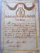 Locandina manoscritta invito usato  Perugia