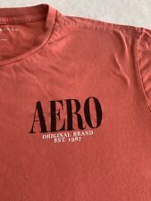 Usado, Camiseta Aeropostale Vintage Tamanho L Aero Marca Original Salmão/Rosa comprar usado  Enviando para Brazil
