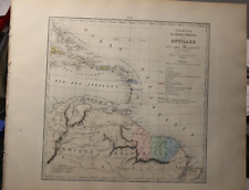 Carte 1880 colonies d'occasion  Chaumont