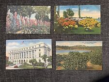 Linen Postcard Orlando, FL~ Vintage Orlando Views Lot Of 4- Fruit Floral for sale  Shipping to South Africa