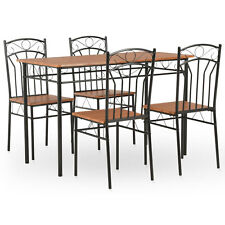 Used, Tidyard 5 Piece Dining Set MDF Tabletop Table with 4 Chairs Dinner Set A5O5 for sale  Shipping to South Africa