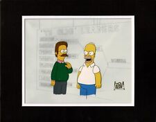 Simpsons Homer and Flanders produção animação celular configuração Fox 1990 comprar usado  Enviando para Brazil