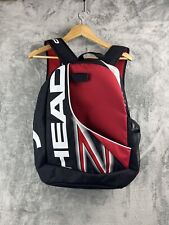 Mochila de tênis HEAD preta branca vermelha raquete bolso de sapato nova sem etiquetas comprar usado  Enviando para Brazil