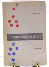 Libro de mesa de café McCrimmon de colección 1957 Writing with a Purpose segunda edición segunda mano  Embacar hacia Mexico