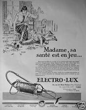 Publicité 1925 aspirateur d'occasion  Compiègne