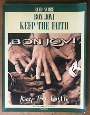 Aba de guitarra Bon Jovi Keep The Faith banda japonesa partitura comprar usado  Enviando para Brazil