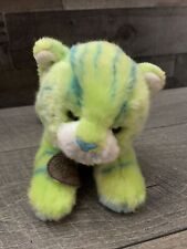 Peluche animal de peluche verde felino verde felino de neón Russ Yomiko Dreamers, usado segunda mano  Embacar hacia Argentina