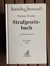 Fischer stgb strafgesetzbuch gebraucht kaufen  Hamm