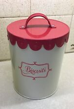 Enamel biscuits tin for sale  Shipping to Ireland