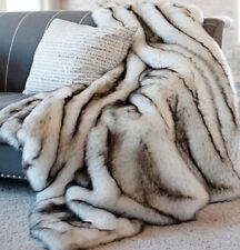 Cobertor de pele sintética cobertores de cama capa de sofá para sala de estar quarto comprar usado  Enviando para Brazil