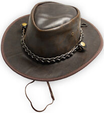 Cowboyhut lederhut knautschbar gebraucht kaufen  Meißenheim