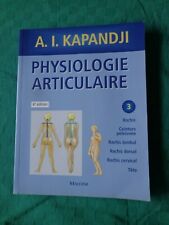 2007 KAPANDJI Physiologie articulaire Tome 3, occasion d'occasion  Belfort
