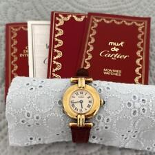 Reloj CARTIER Must de Cartier Must Vermeil Colise de Japón Usado De Colección, usado segunda mano  Embacar hacia Mexico