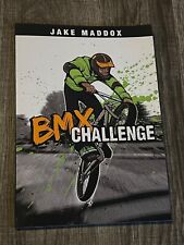BMX Challenge Libro de bolsillo deportes niños jóvenes bicicleta historia Jake Maddox carrera segunda mano  Embacar hacia Argentina