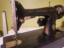 Máquina de costura elétrica Singer 1941 vintage 66-16 com estojo 1941 ótima para couro comprar usado  Enviando para Brazil