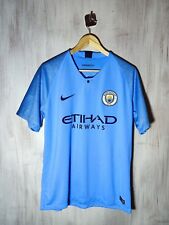 Camiseta camisa futebol futebol Manchester City 2018 2019 casa tamanho G Nike kit camiseta comprar usado  Enviando para Brazil