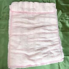 Vintage RETRO Coach Built Pram Top Quilt Cover Pink ROB ROY for sale  Shipping to South Africa