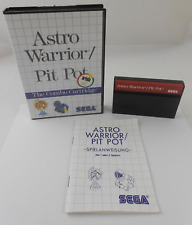 Astro Warrior / Pit Pot Sega Master System OVP Boxed Spielanleitung Manual comprar usado  Enviando para Brazil