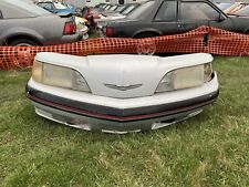 Used, 1987-1988 Ford Thunderbird Turbo Coupe Front Bumper & Headlights & Cone Header￼ for sale  Shipping to Canada