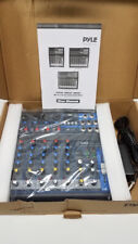 Placa de mixer de áudio profissional Pyle PMXU63B1 console mesa sistema interface nova comprar usado  Enviando para Brazil