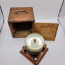 Usado, Medidor elétrico antigo em caixa amperímetro de mola Ayrton & Perrys comprar usado  Enviando para Brazil