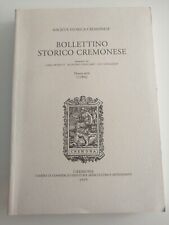Bollettino storico cremonese usato  Torino
