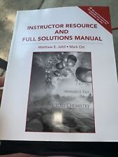 Manual de recursos del instructor y soluciones completas (química introductoria).  4º segunda mano  Embacar hacia Mexico