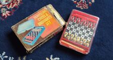 Vintage chess draughts for sale  WARWICK