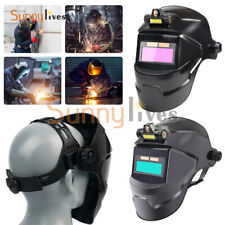 Automatic Darkening Welding Helmet Tig Arc Mig Mask Grinding Welder w/ Headlight, used for sale  Shipping to South Africa