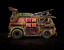 Carro de fiesta personalizado TMNT de dibujos animados, fundido a presión con tortugas, estilo Mad Max segunda mano  Embacar hacia Mexico